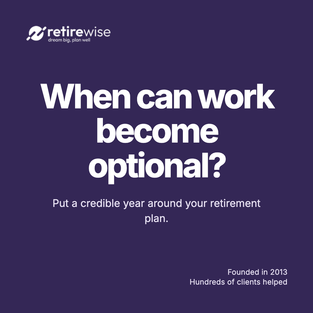 Retirement date statement ad creative